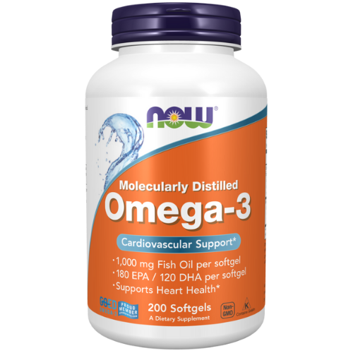 NOW OMEGA-3 1000MG SGELS #200