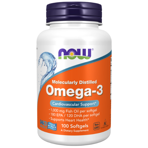 NOW OMEGA-3 1000MG SGELS #100