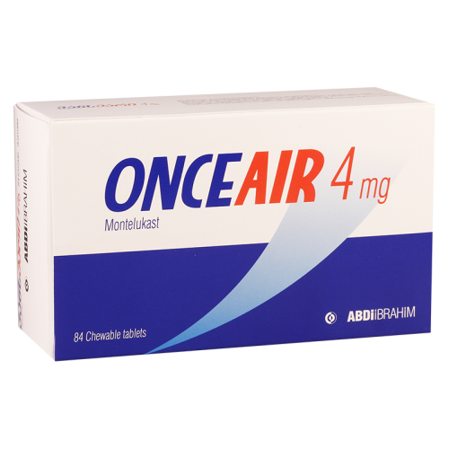 Onceair tab cheweble 4mg #84