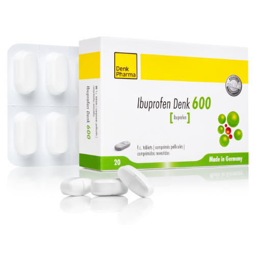 ibuprofen Denk 600mg tab #20