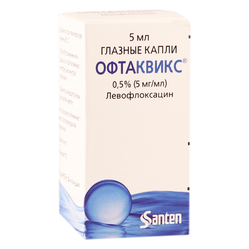 Oftaquix eye dr 5mg/1ml 5ml #1