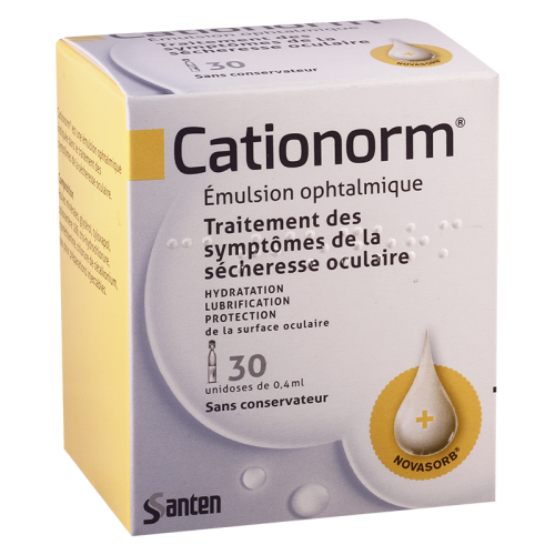 Cationorm eye dr 0.4ml #30