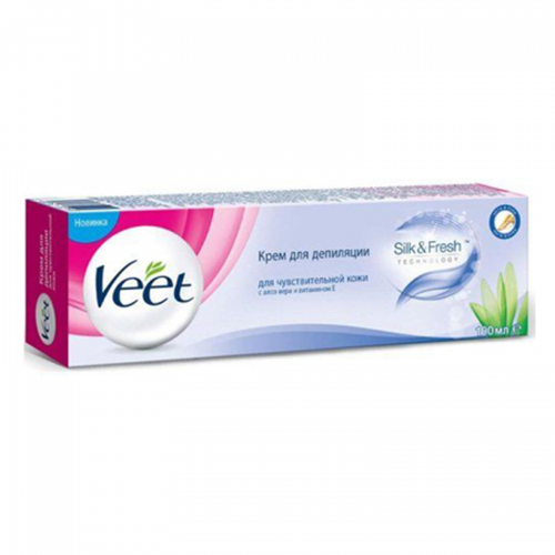 veet - cream for sensitive skin 100 ml 2498/0137