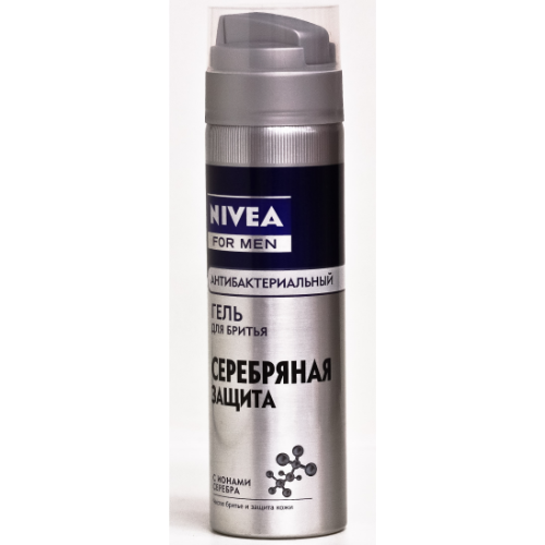 Nivea - shaving gel silver 200ml 81358/40013