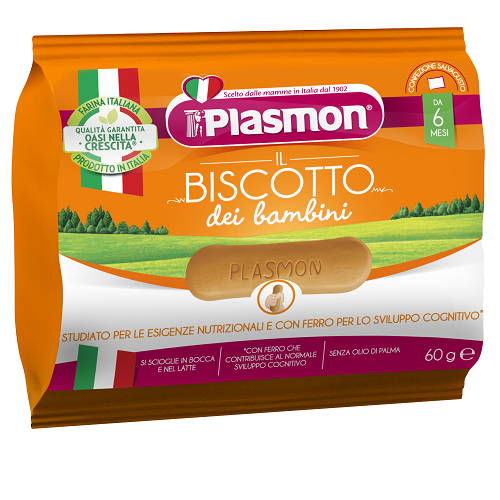 Plasmon Baby Biscuit Snack Pack  60gr