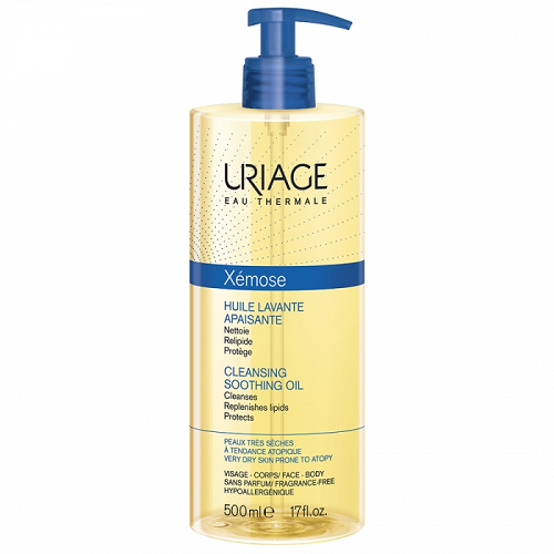 URIAGE XEMOSE - CLEANSING SOOTHING OIL FOR  VERY  DRY SKIN 500 ML 5923