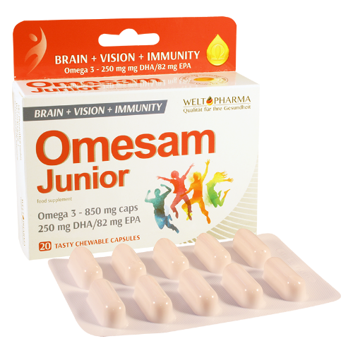 Omesam chewb tab 850mg #20