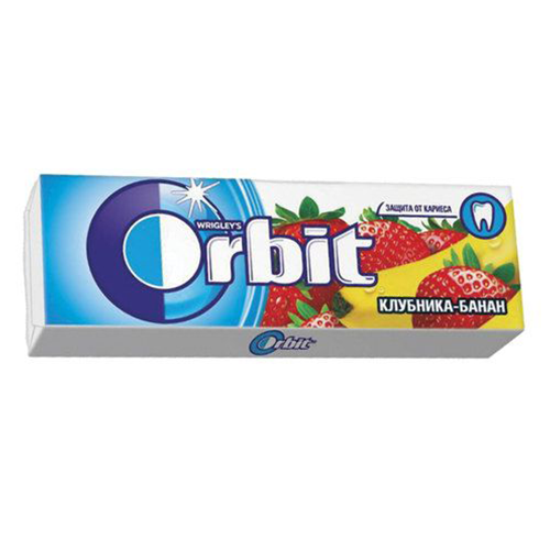 Orbit - strawberry and banana 3100/6740/3969
