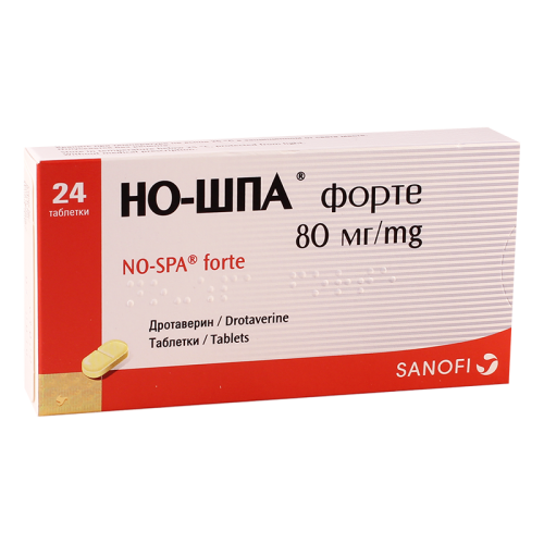 No-Spa forte tab 80mg #24