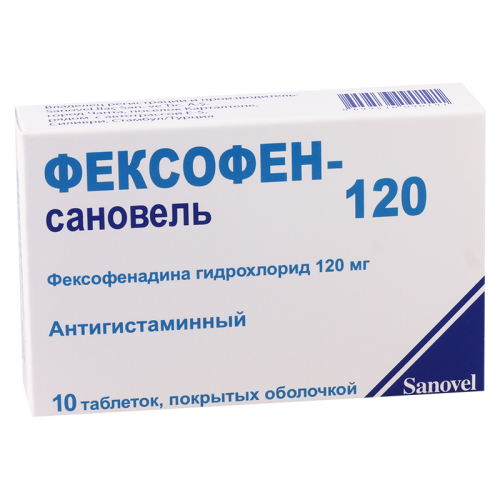 Fexofen-Sanovel tab 120mg #10