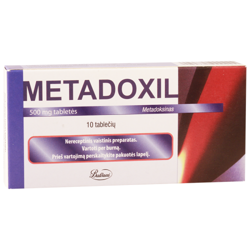 Metadoxil tab 500mg #30