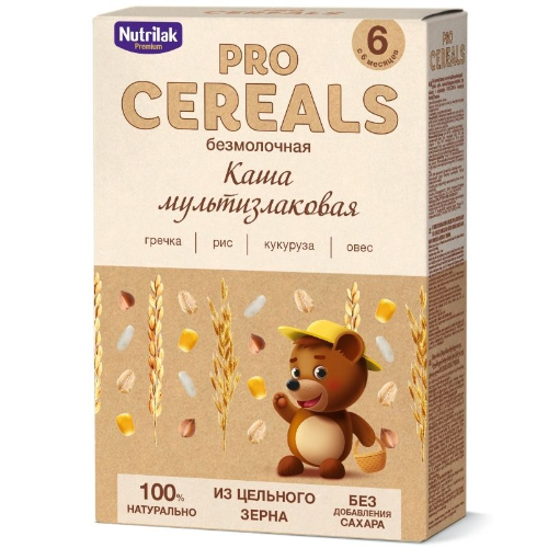 Nutrilak premium - porridge without porridge. multigrain /6 months+/ 200g 1042