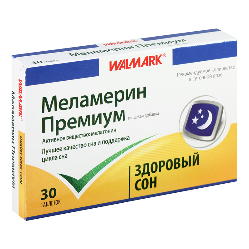 Melamerin premium 3mg tab #30