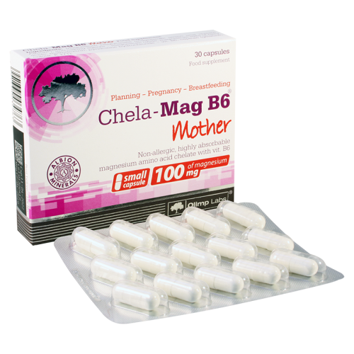 Chela-Mag B-6 Mama 100mg+2.1mg #30