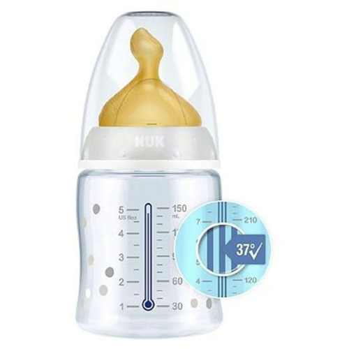 4008600360087 Nuki - bottle - PP 150 ml + Lat. With temperature indicator 0087