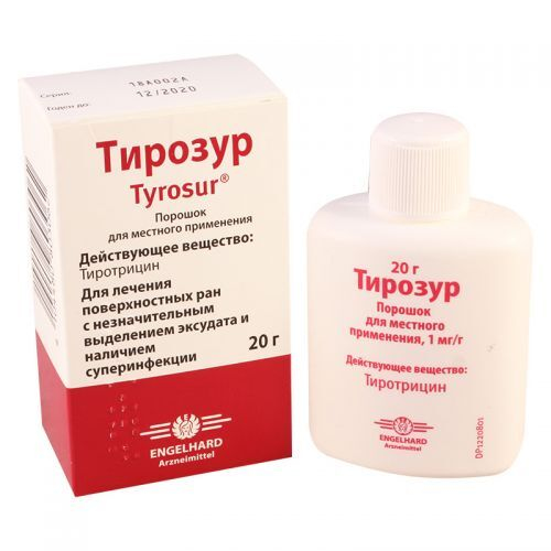 Tyrosur powder 1mg/gr 20g #1