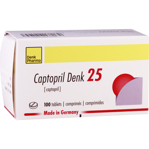 Captopril Denk 25mg tab #100