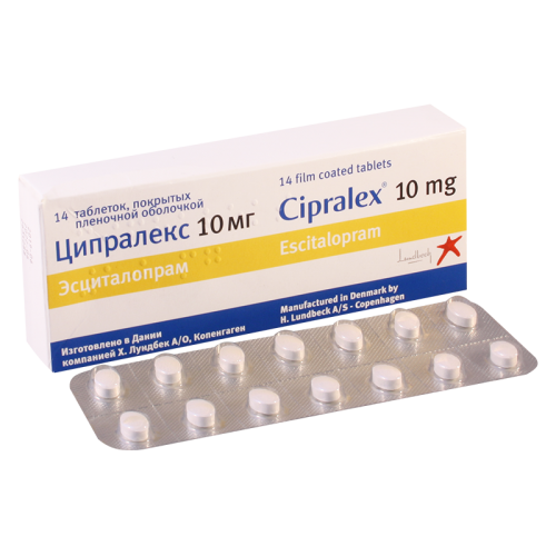 Cipralex tab 10mg #14