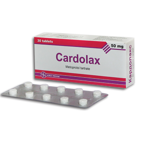 Cardolax tab 50mg #30