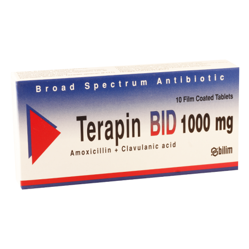 Terapin BID tab 875mg+125mg #10