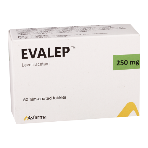 Evalep tab 250mg #50