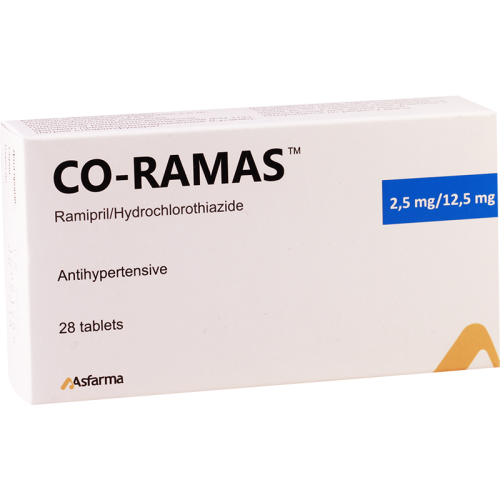 Co-Ramas tab 2.5mg+12.5mg #28