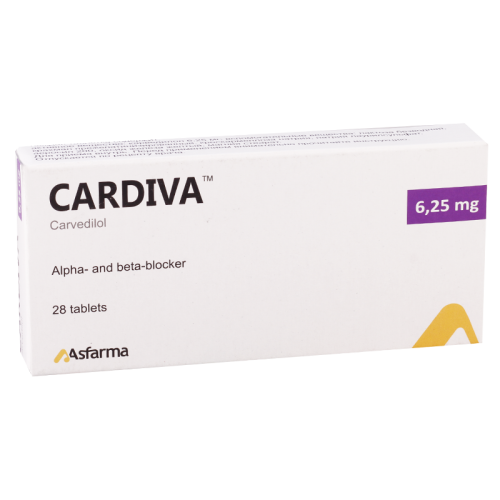 Cardiva tab 6.26mg #28