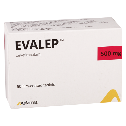 Evalep tab 500mg #50