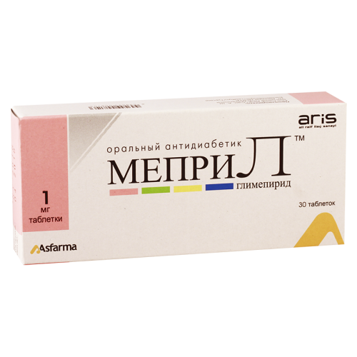 Mepril tab 1mg #30