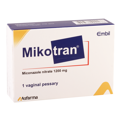 Mikotran supp vag 1200mg #1