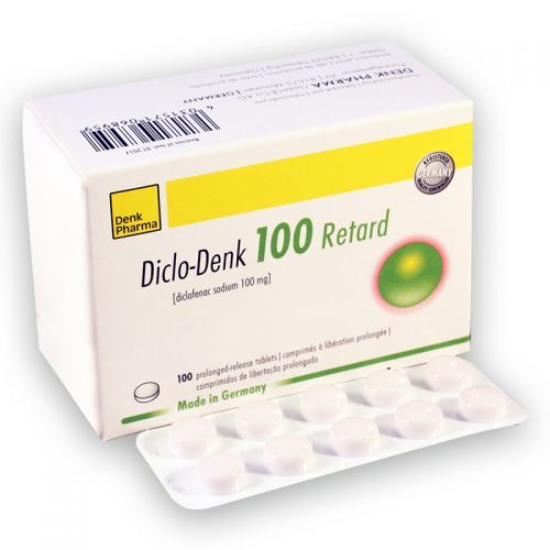 Diclo Denk Retard tab 100mg #100