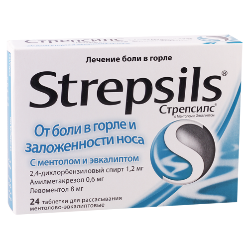 Strepsils with Menthol+Eucalypt #24