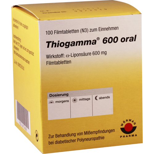 Thiogamma tab 600mg #100