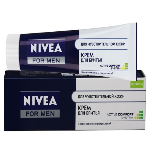 Nivea - shaving cream felt. Skin 100ml 81308/88671
