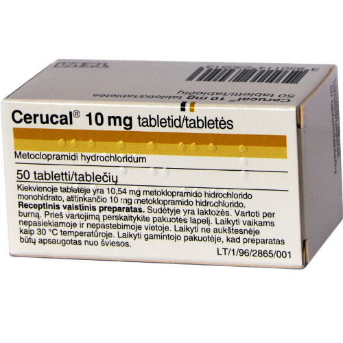 Cerucal tab 10mg #50