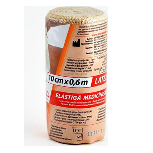 Elastic bandages 10X0.6 m