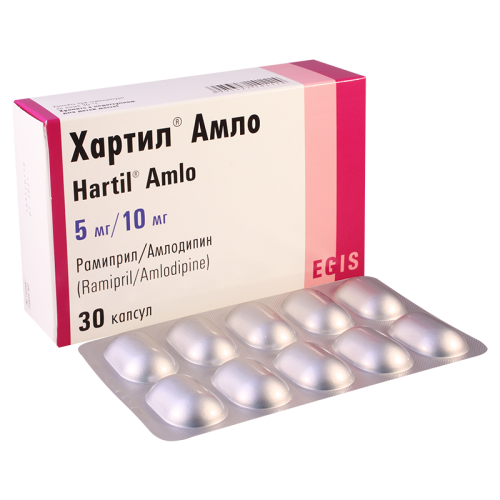 Hartil amlo tab 5mg/10mg #30