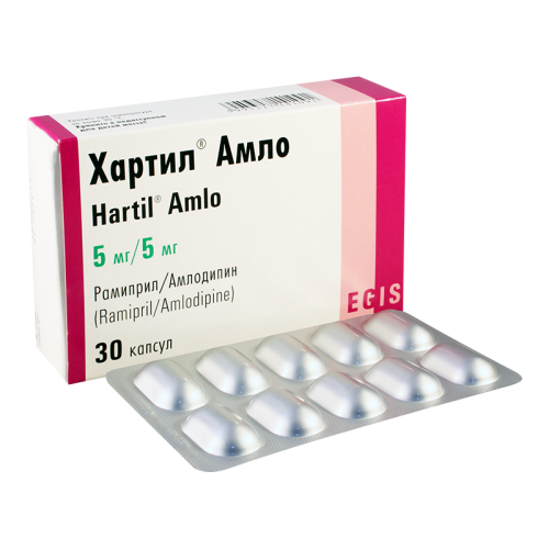 Hartil amlo tab 5mg/5mg #30