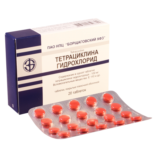 Tetracycline  tab 0.1 #20