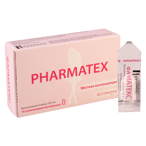 Pharmatex vag supp #10