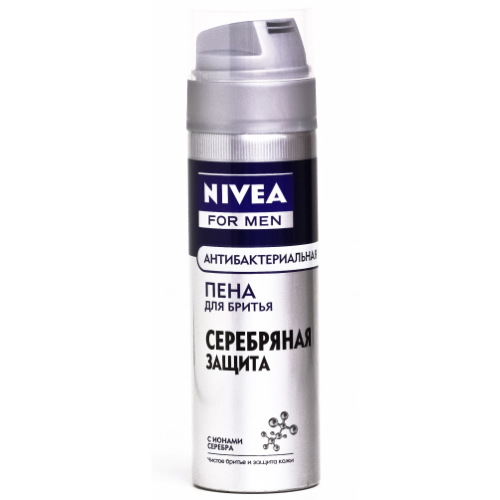 Nivea - shaving foam silver 200ml 81371/40181