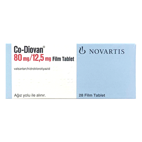 Co-Diovan tab  80mg+12.5mg #28