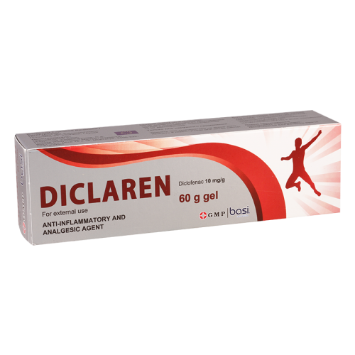 Diclaren gel 10mg/g 60g #1