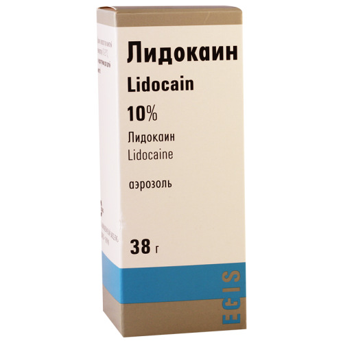 Lidocaine 10% spray 38g #1