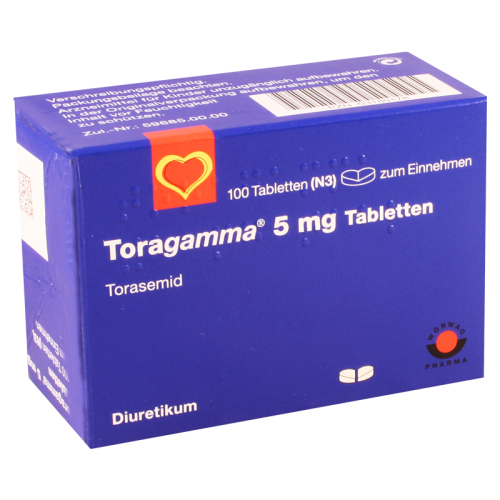 Toragamma tab 5mg #100