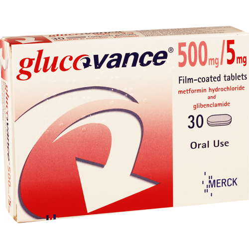 Glucovance tab 500mg+5mg #30