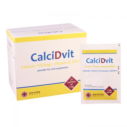 CalciDVIT powder for suspension 1000mg+880mg sashet #30