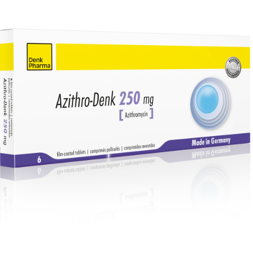 Azithro Denk tab 250mg #6