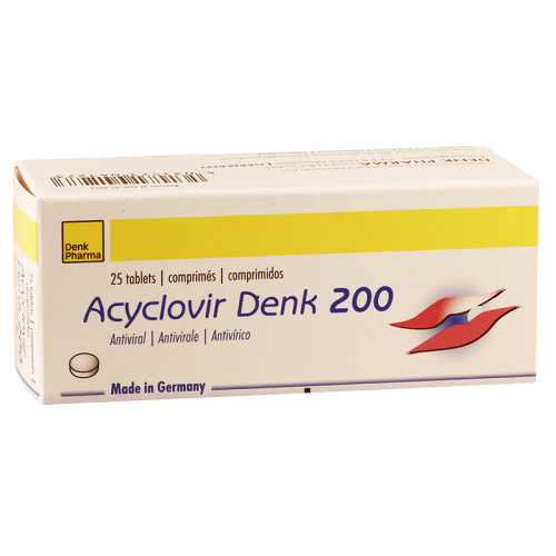 Acyclovir Denk 200mg. #25