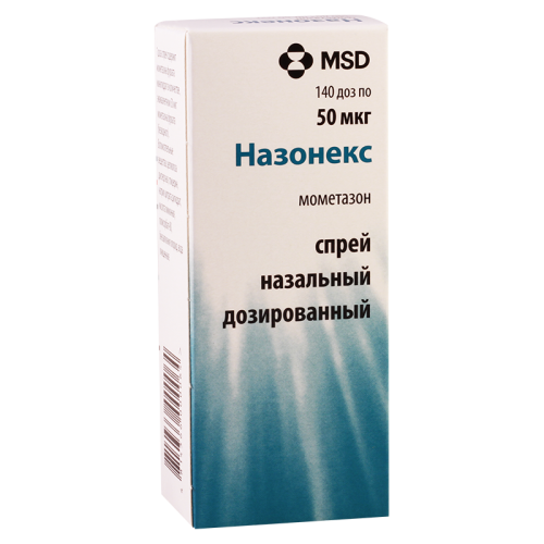 Nasonex nasal spray 50mkg/140dose #1